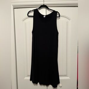 Old navy black XL cotton dress